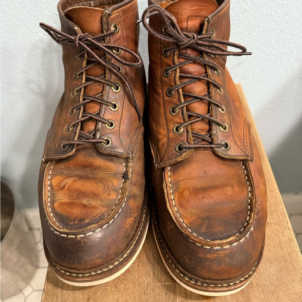 Classic Brown Leather Men's Boots